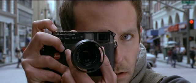 Bradley Cooper in Midnight Meat Train with a Leica M4-P